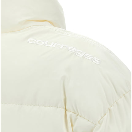 Courrèges White Polyester Full-Length Jacket