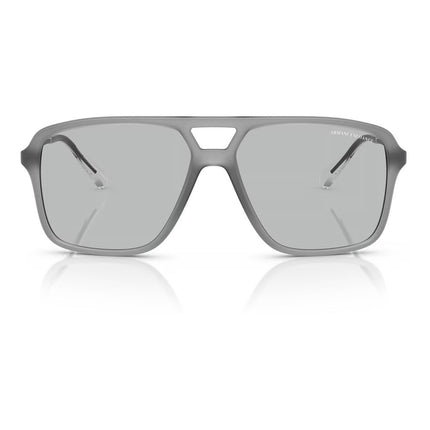 Armani Exchange Gray Injected Sunglasses