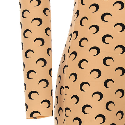 Marine Serre Beige Polyamide Jumpsuit