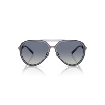 Emporio Armani Blue Metal Sunglasses
