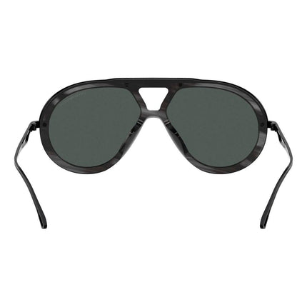 Emporio Armani Gray Acetate Sunglasses