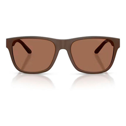 Emporio Armani Brown Acetate Sunglasses