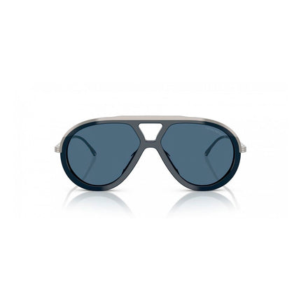 Emporio Armani Blue Acetate Sunglasses