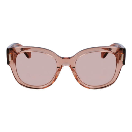 Ferragamo Transparent Acetate Sunglasses