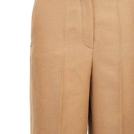 Fendi Beige Wool Dress Pants