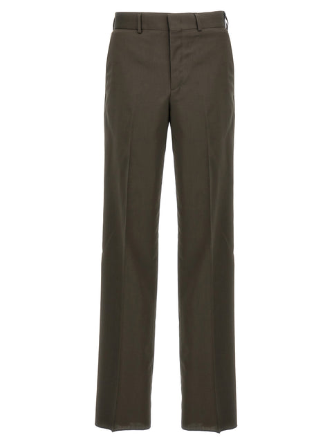Fendi Bicolor Wool Dress Pants