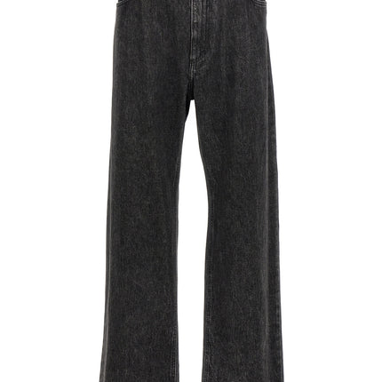 Dolce & Gabbana Black Cotton Relaxed Fit Jeans
