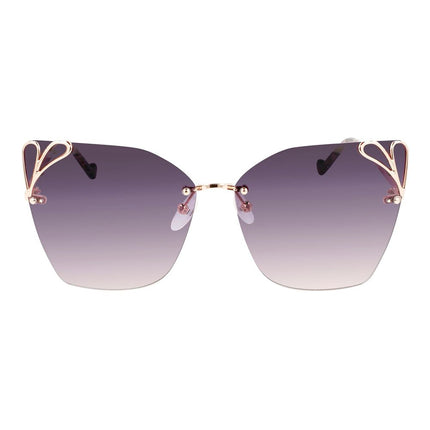 Liu Jo Gold Metal Sunglasses