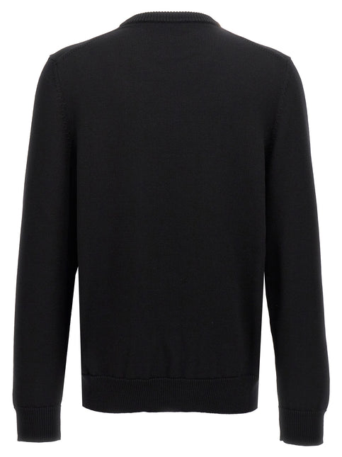 Dolce & Gabbana Black Virgin Wool Cardigan