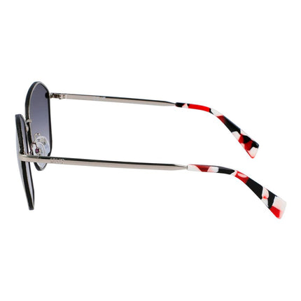 Liu Jo Gray Metal Sunglasses