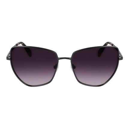 Liu Jo Gray Metal Sunglasses