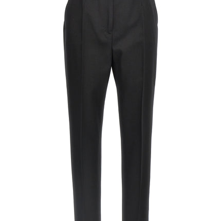 Dolce & Gabbana Black Virgin Wool Dress Pants