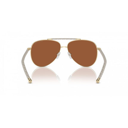 Michael Kors Gold Metal Sunglasses