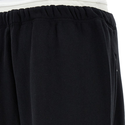T BY ALEXANDER WANG Black Cotton Joggers (Workout Pants)