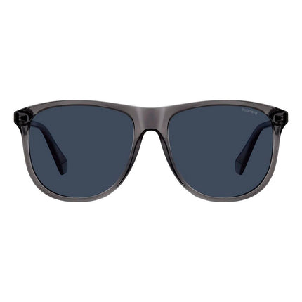 Polaroid Gray Polycarbonate Sunglasses