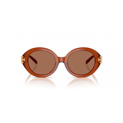Tory Burch Brown Acetate Sunglasses