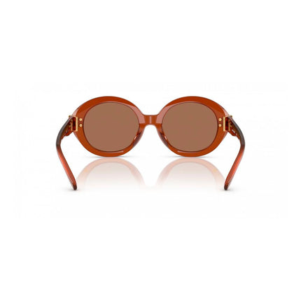 Tory Burch Brown Acetate Sunglasses