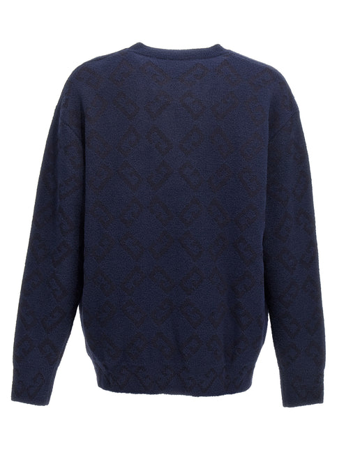 Givenchy Blue Wool Cardigan
