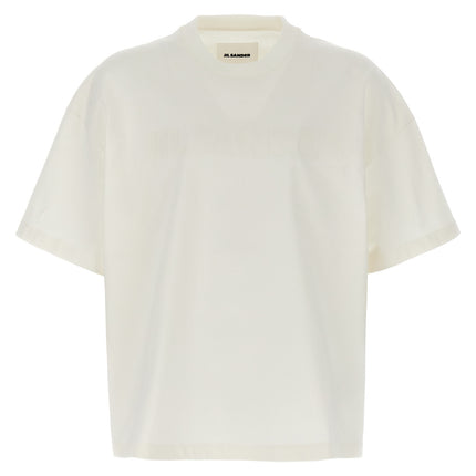 Jil Sander White Cotton T-Shirt