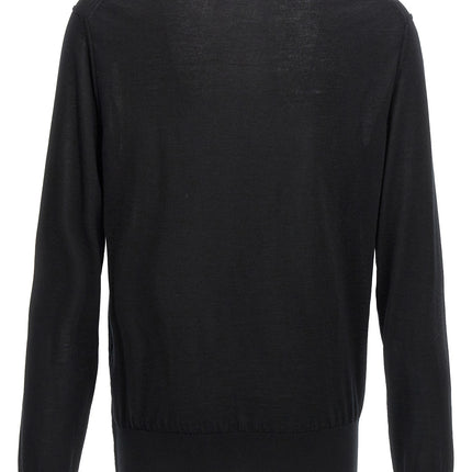 Dolce & Gabbana Black Cashmere Cardigan