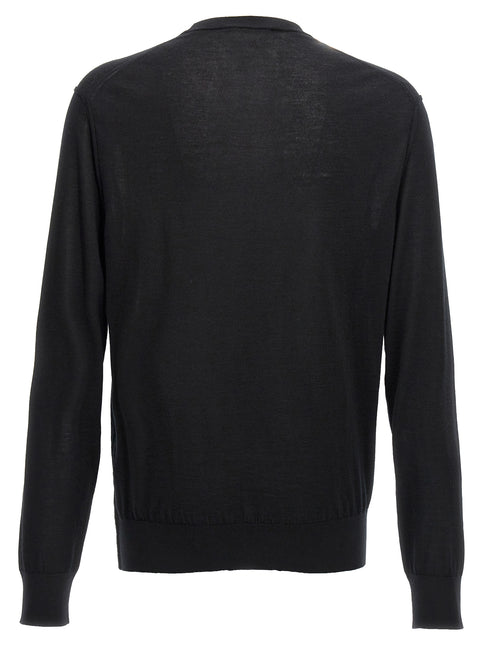 Dolce & Gabbana Black Cashmere Cardigan