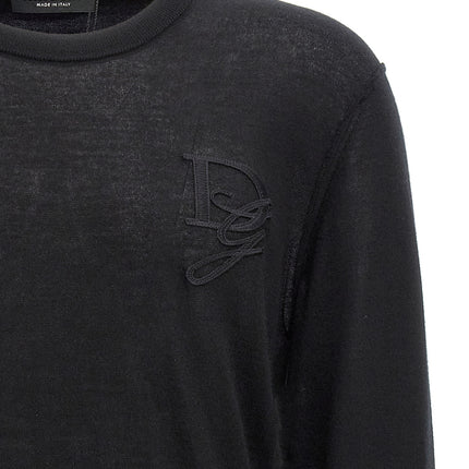 Dolce & Gabbana Black Cashmere Cardigan
