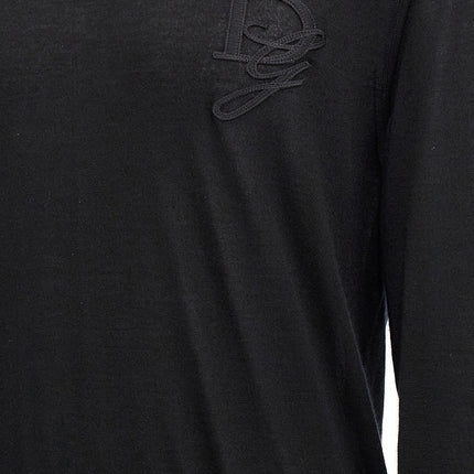 Dolce & Gabbana Black Cashmere Cardigan
