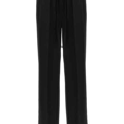 Dolce & Gabbana Black Virgin Wool Casual Pants