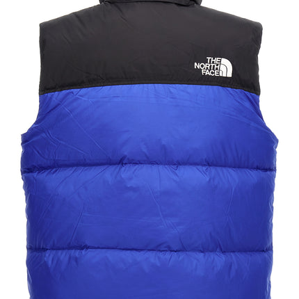 The North Face Blue Nylon Sleeveless Jacket