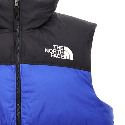 The North Face Blue Nylon Sleeveless Jacket