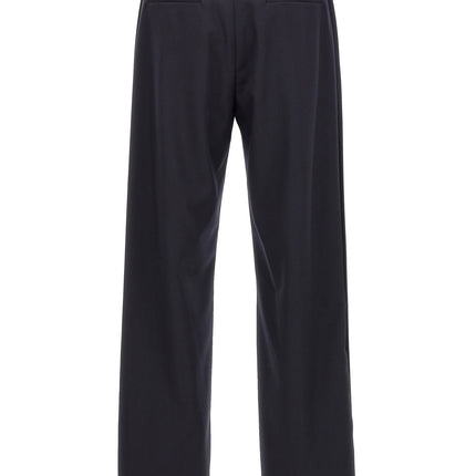Fendi Blue Polyester Casual Pants