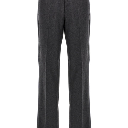 Fendi Gray Cashmere Casual Pants