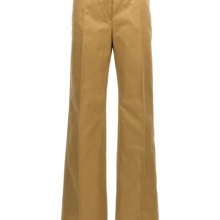 THELATEST Beige Cotton Casual Pants