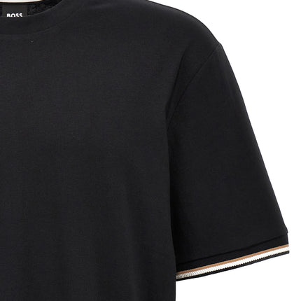 Hugo Boss Black Cotton T-Shirt
