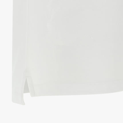 Hugo Boss White Cotton Polo Shirt