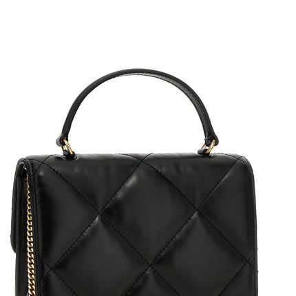 Tory Burch Black Cowhide Handbag