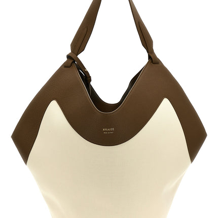 Khaite Multicolor Calfskin Tote Bag