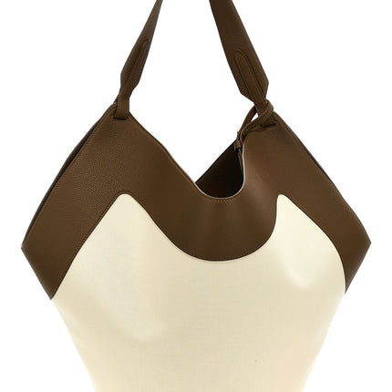 Khaite Multicolor Calfskin Tote Bag