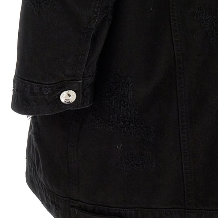 Dolce & Gabbana Black Cotton Denim Jacket
