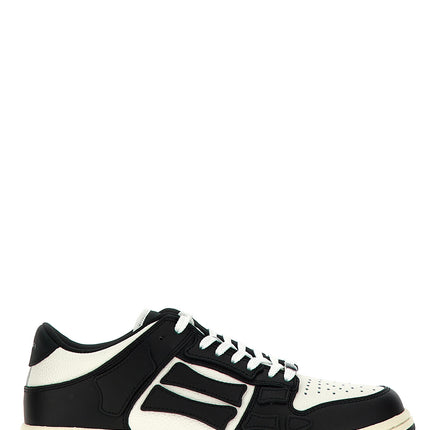 Amiri Bicolor Cowhide Low Top Sneakers