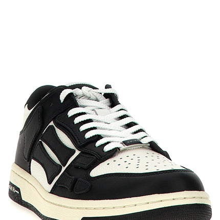 Amiri Bicolor Cowhide Low Top Sneakers