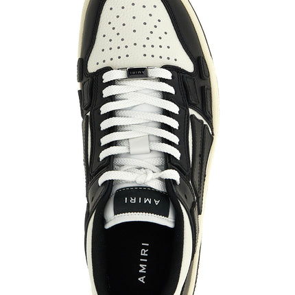 Amiri Bicolor Cowhide Low Top Sneakers