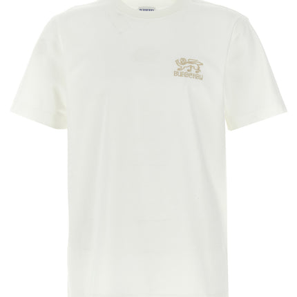 Burberry White Cotton T-Shirt
