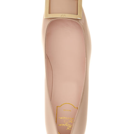Roger Vivier Multicolor Calfskin Mid Heel Pumps