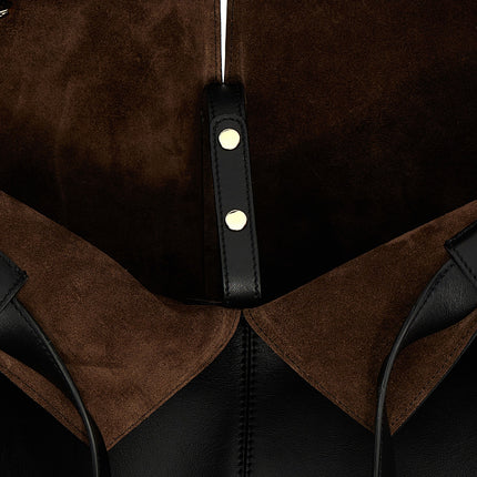 Tod's Black Calfskin Tote Bag