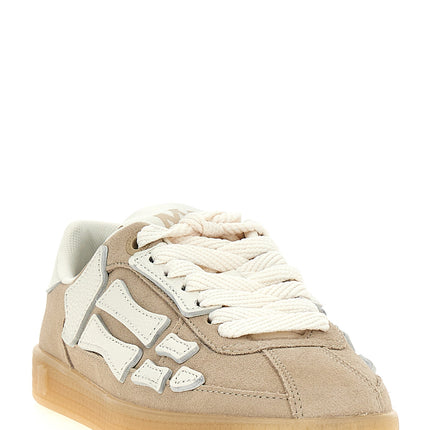 Amiri Beige Cowhide Sneakers