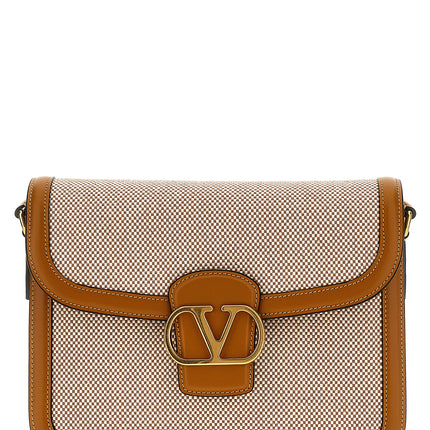 Valentino Garavani Multicolor Cotton Shoulder Bag
