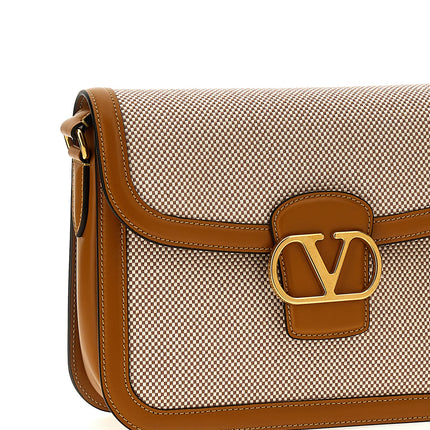 Valentino Garavani Multicolor Cotton Shoulder Bag