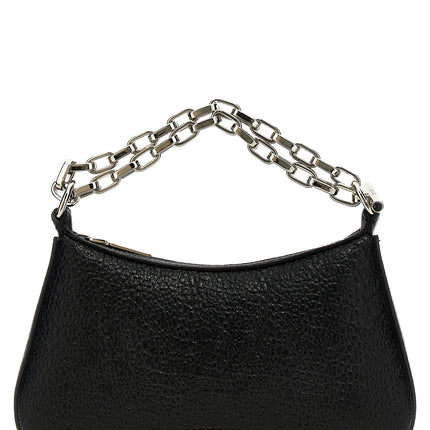 Alexander McQueen Black Lamb Leather Handbag