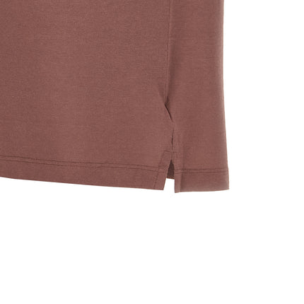 ZANONE Brown Cotton Polo Shirt